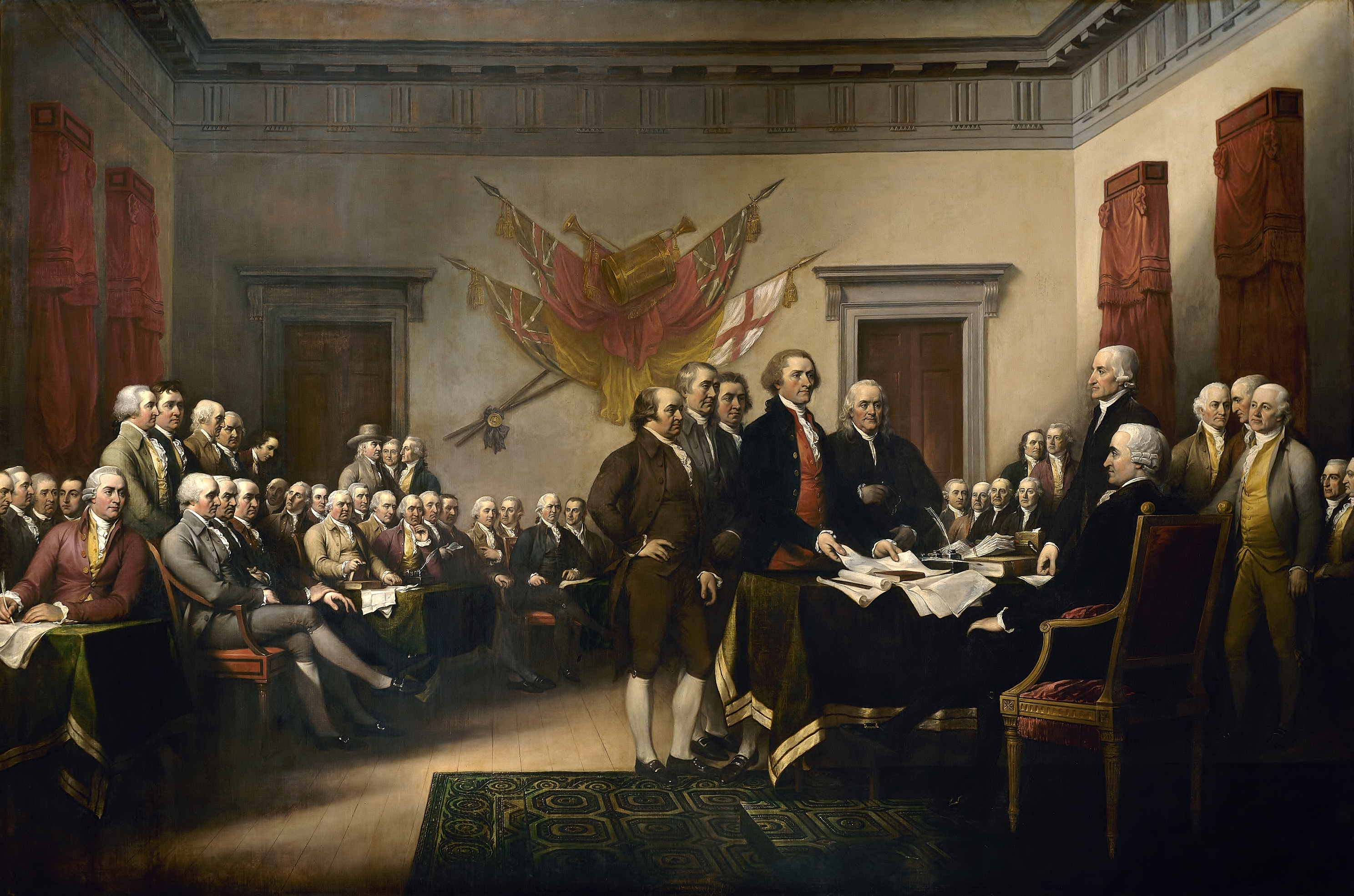 Signing of Declaration of Independence